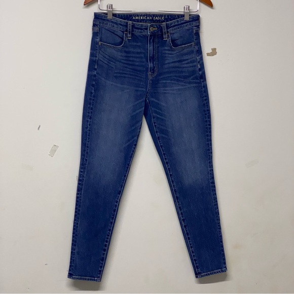 American Eagle Outfitters Denim - American Eagle 360 Next Level Stretch Super High Waisted Jegging 8